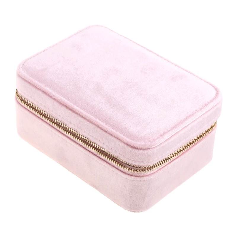 Rectangular Jewelry Storage Box Portable Travel Jewelry Box Suitable for Earring 37JB