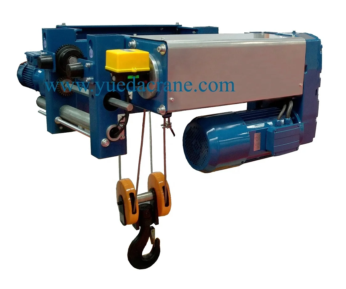8ton 10ton 15ton Low Headroom Hoist European Standard Electric Hoist for Monorail Crane Wire Rope  Monorail Hoist 3ton 5ton