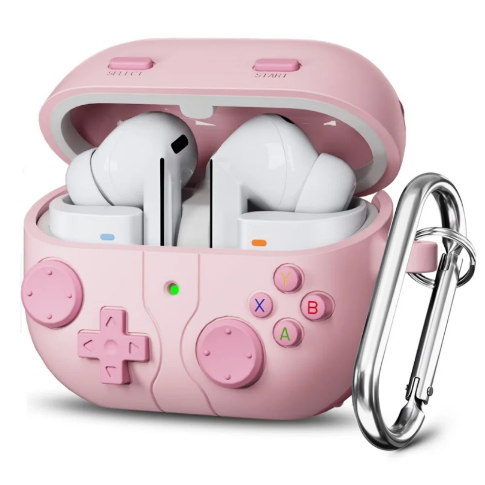 Neu für Samsung Galaxy Buds 3 FE/3 Pro/3 Hülle Silikon Klassisches Spieler-Design mit Reinigungsset für Samsung Galaxy Buds 3 FE – Detail 9