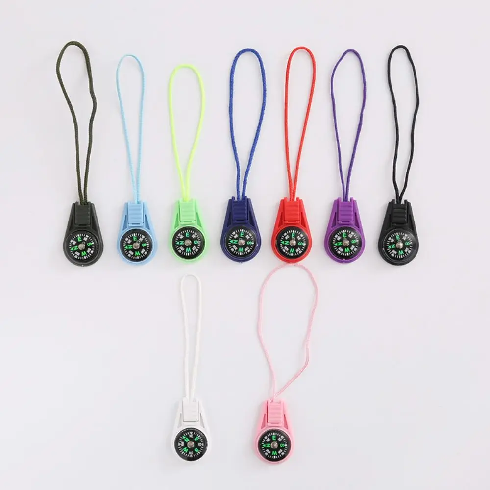 Waterproof Mini Survival Compass Multifunctional Keepsake Lanyard Compass Plastic Random Color Camping Compass Outdoor