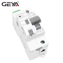 GEYA Din Rail Automatic Recloser with Single Phase Mini Circuit Breaker GRD9L-R GYM9 1P MCB 6KA