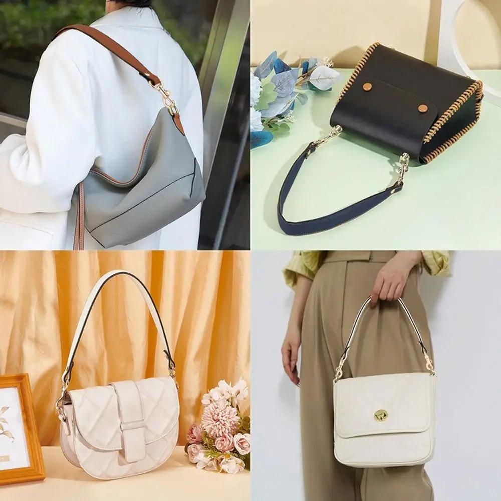 

Fashion Accessory PU Leather Bag Shoulder Strap Short Detachable Bag Hand Strap Shoulder Bag Strap Women