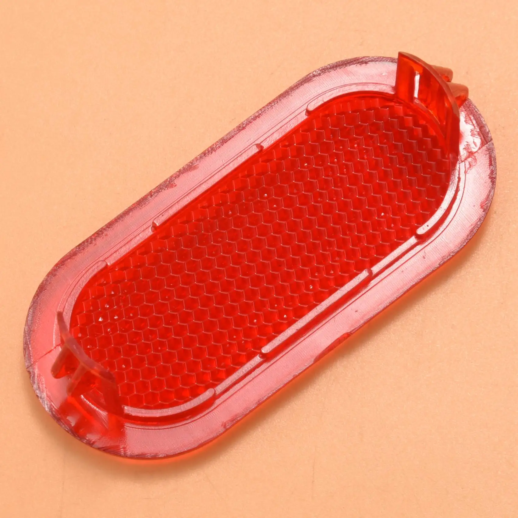 

AM-2Pcs Red Interior Door Panel Warning Light Cap Reflector For Polo Beetle Caddy Touran 6Q0947419