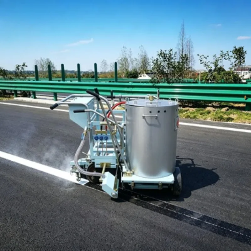 Precision computer-controlled highway marking machine convex line applicator  bump line marking system