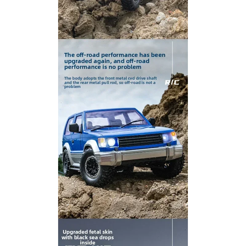 LDRC 1/14 LD1297 Rc リモートコントロール車両用照明付き四輪駆動オフロード車両シミュレーションモデルおもちゃ