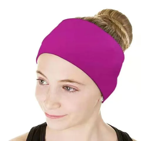 Figure skating headband, ear protection, warmth for children, adults, and women