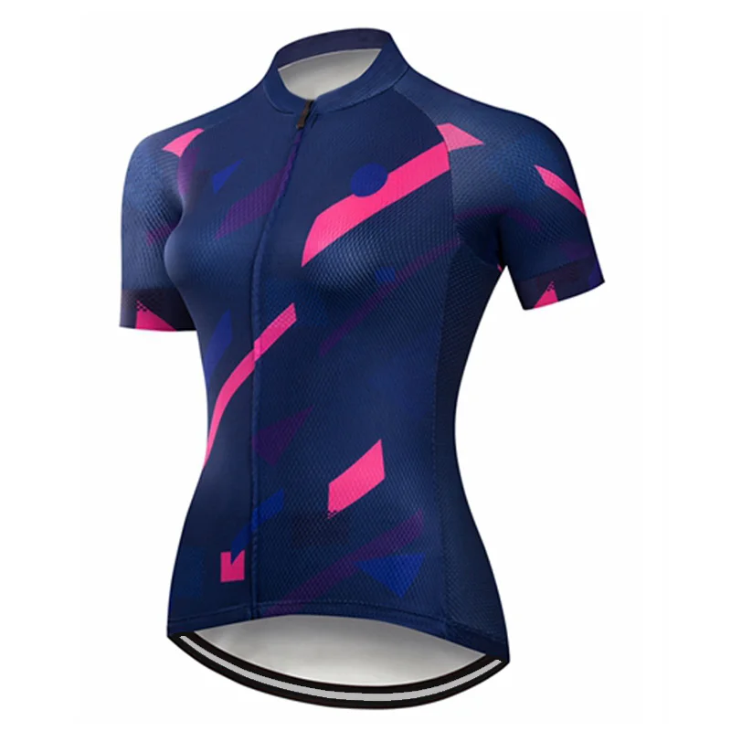 Fashion Woman Short Sleeve Road Jersey Cycling Clothes Bike Motocross Sweater Bicycle Top Hiking Wear Jacket Summer Shirt Suit