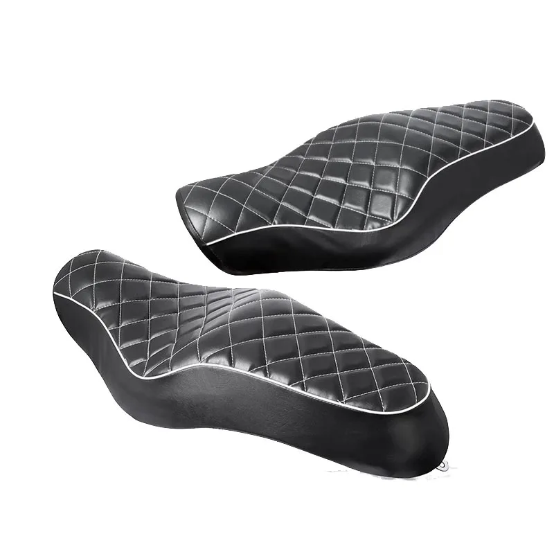 

Motorcycle Parts Modification Harley 883 XL1200 One-piece Seat Cushion Saddle Double Person Integrated Seat
