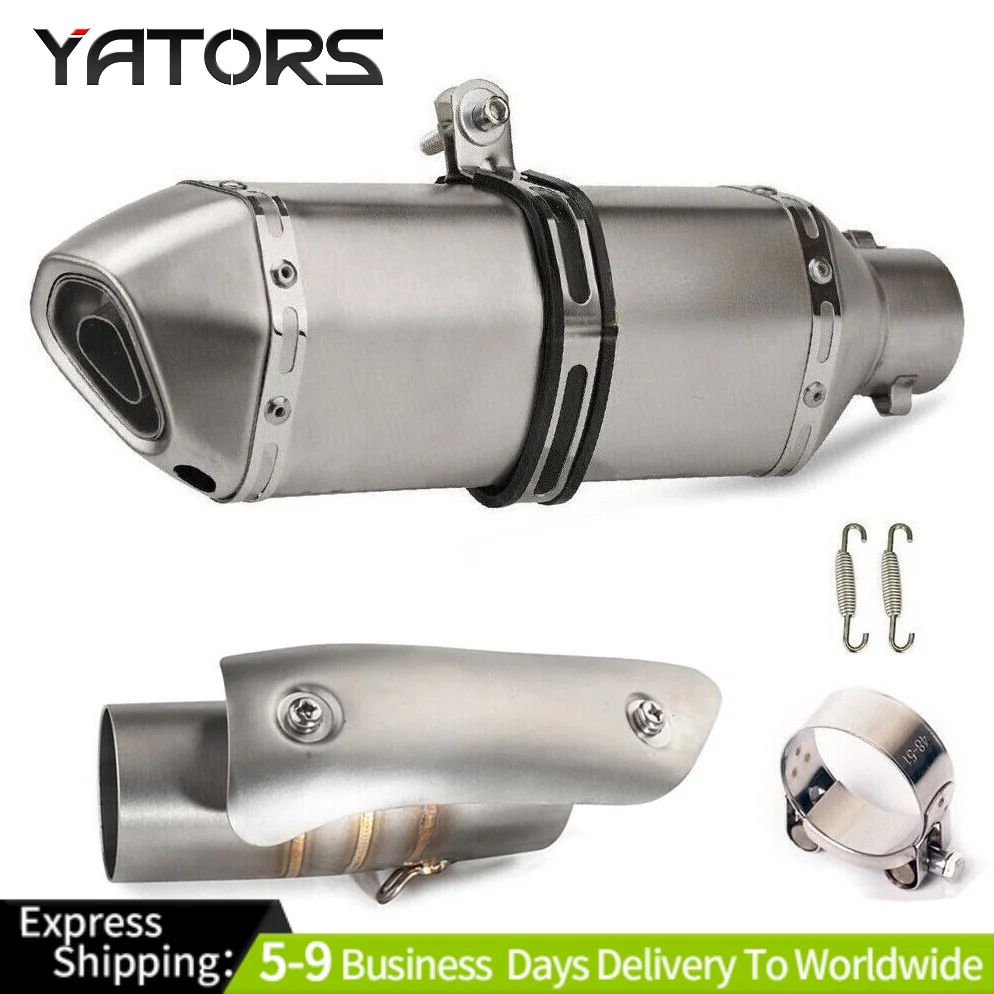 

Exhaust Muffler Tips Mid Link Pipe System For Suzuki GSXR1000 2012-2024 Exhaust Systems Exhausts Pipes