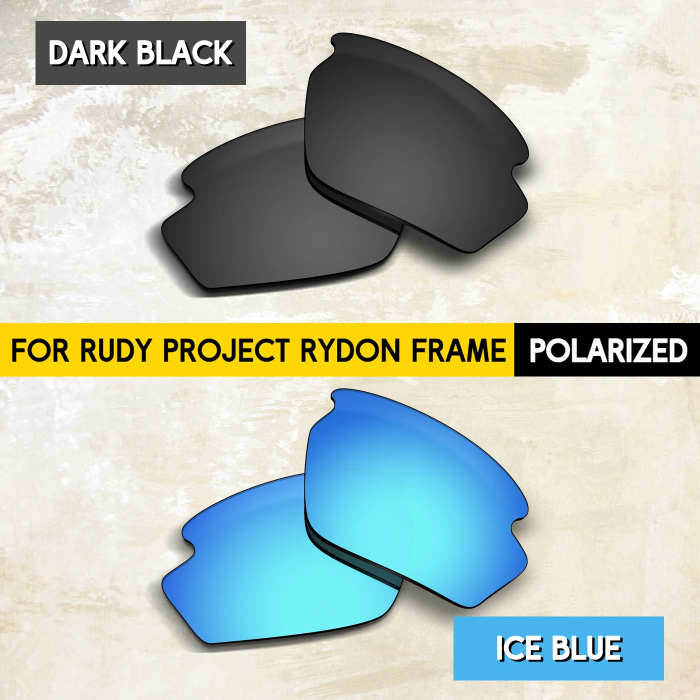 2 пары альтернативных сменных линз для солнцезащитных очков Rudy Project Rydon — 100% защита от ультрафиолета