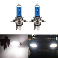 H4 Halogen Headlight Super White Halogen Lamp 55/60W Halogen Bulb 6000K Car Styling Car Accessories Car Light Source Light Bulb