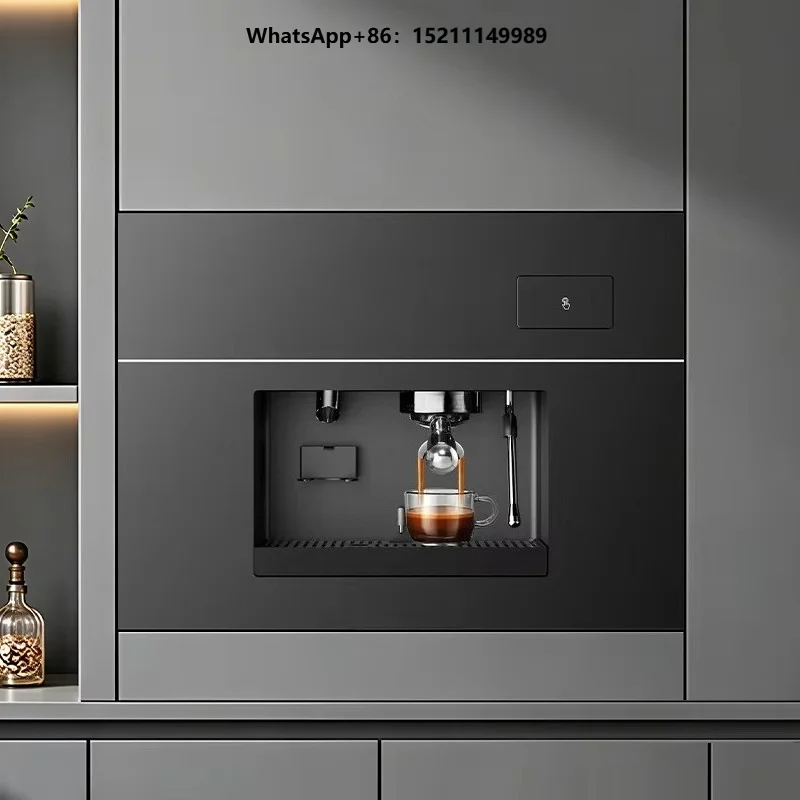 Coffee Maker Vibration Smart Display Screen Semi-Automatic Machine