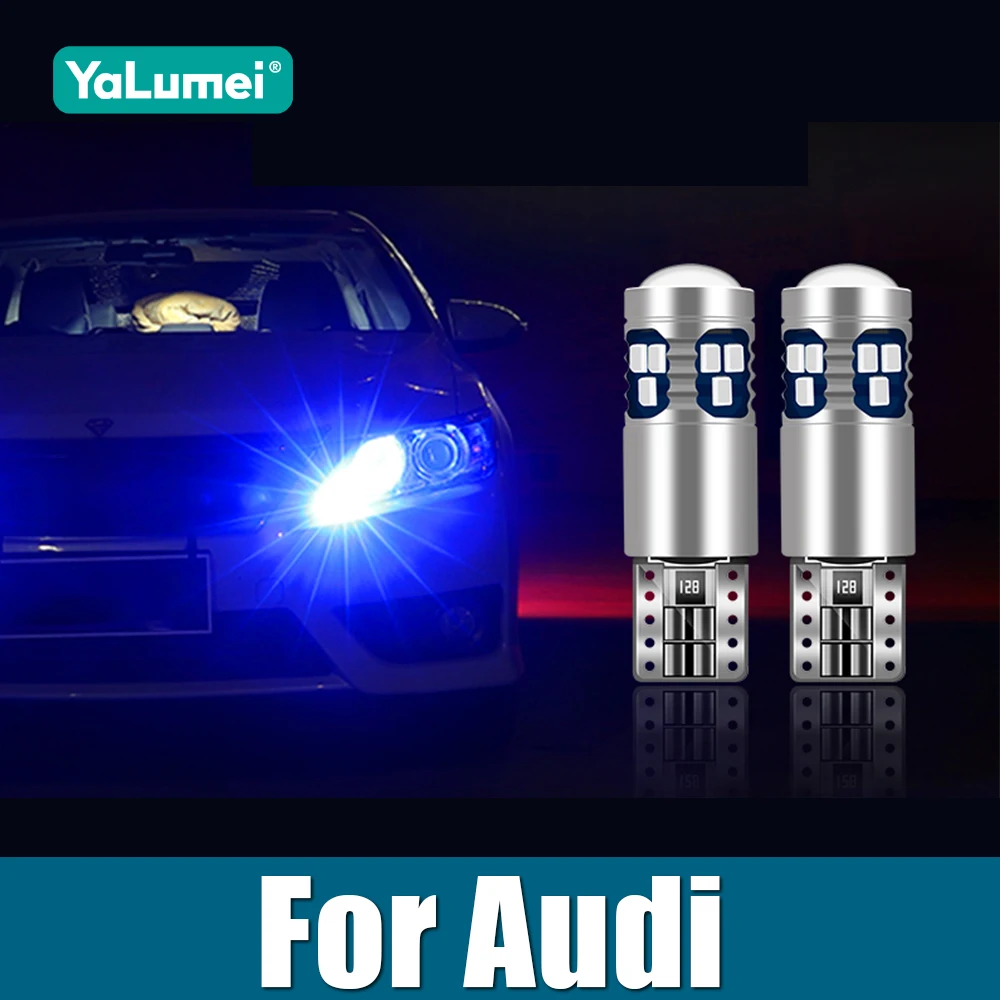 لأودي A3 8L 8V 8P S3 RS3 A4 B6 B7 B8 S4 A5 S5 RS5 A6 C5 C6 C7 S6 Q5 8R SQ5 Q7 4L سيارة LED موقف وقوف السيارات أضواء اكسسوارات