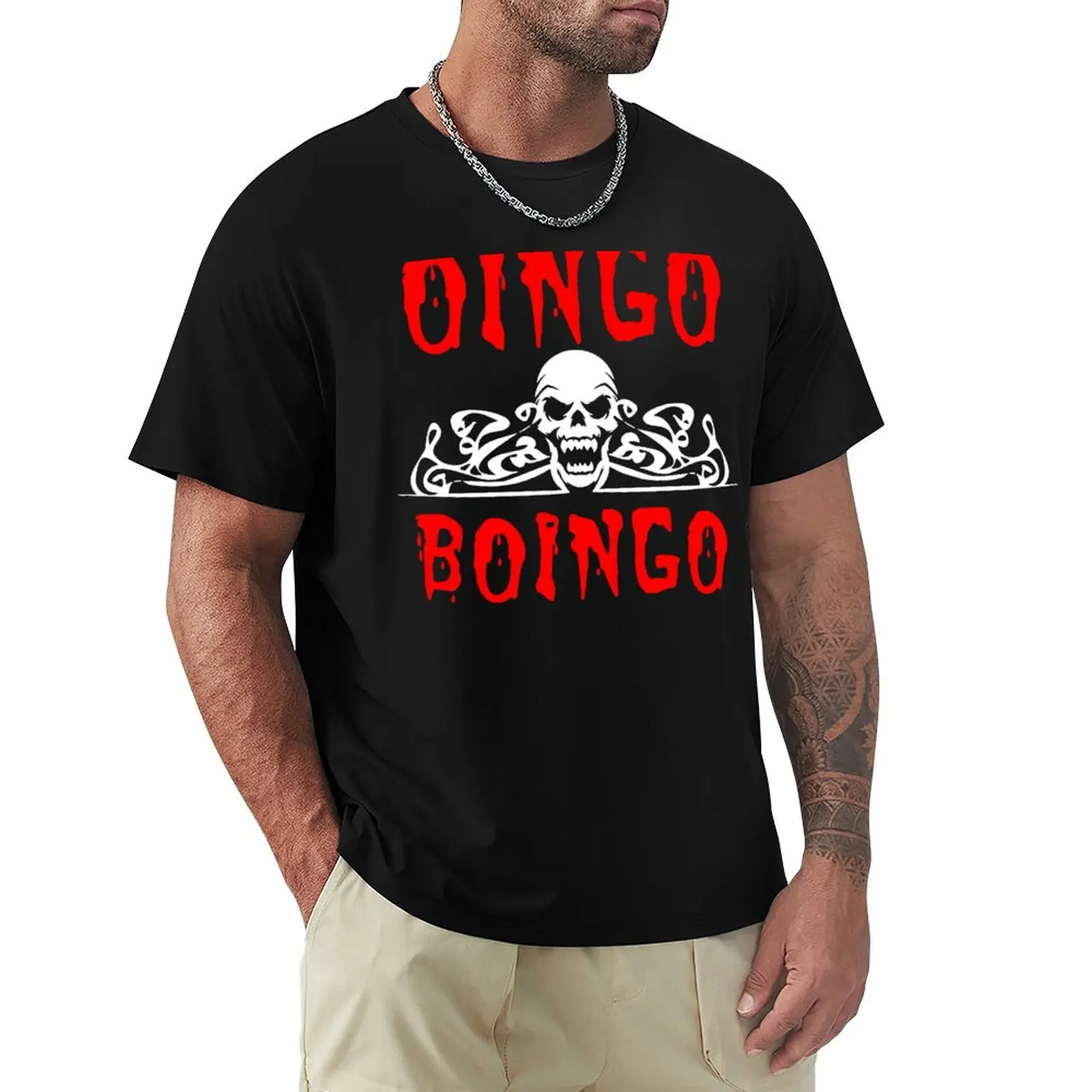 Oingo Boingo T-Shirt Plus Size Quick Dry Sports Tee