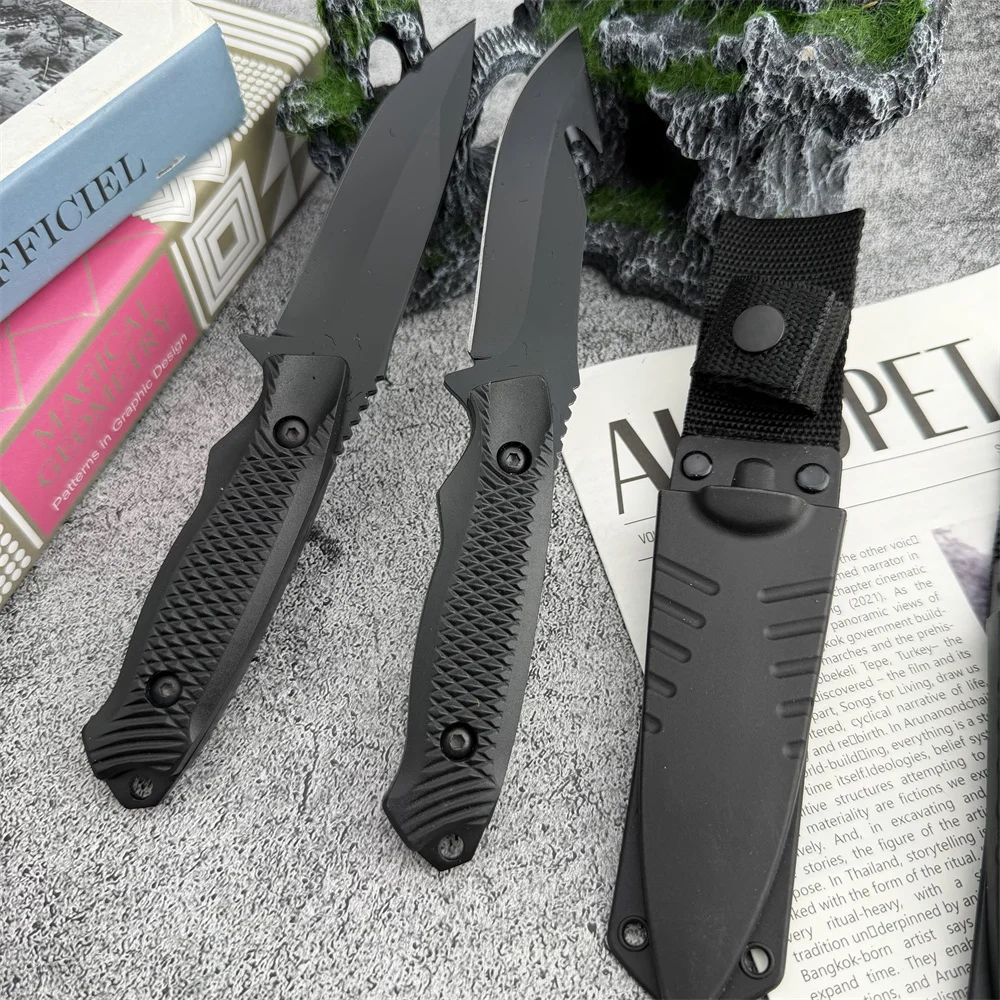 NEW Compact Fixed-blade Knife  - Bushcraft Knife Fixed ulasan dan harga