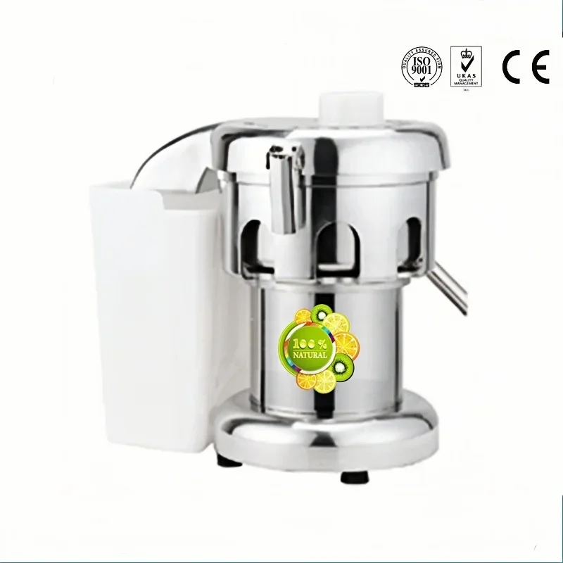 YYHC Commercial Juice Extractor Heavy Duty Juicer Stainless Steel Juice Extractor Juicing both Fruit and Vegetable