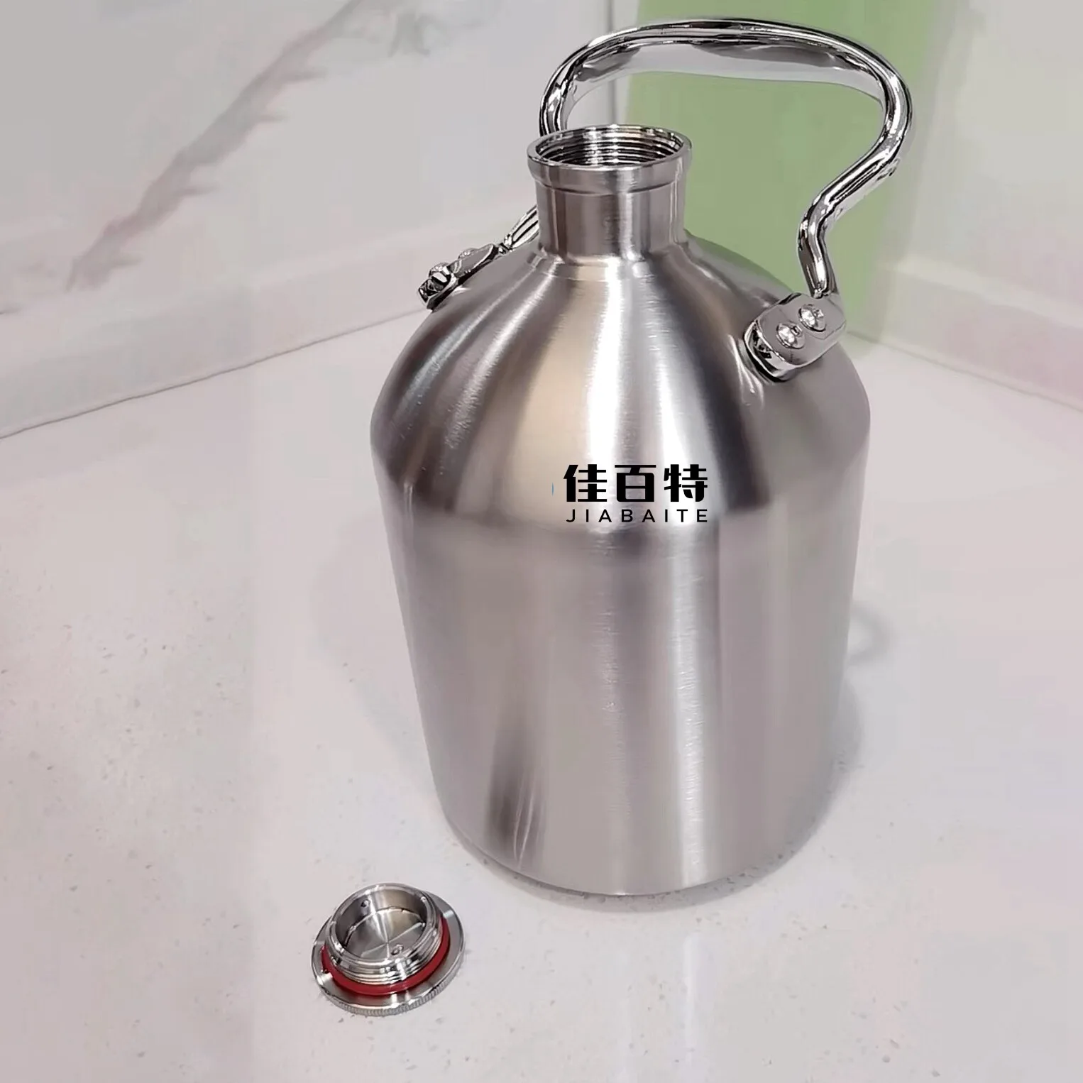 304 stainless steel Baijiu pot craft brewed home-brewed beer two hair barrels wine bottle home long-term storage
