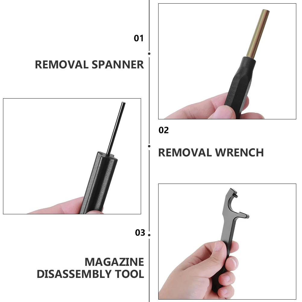 1 مجموعة أدوات تفكيك المطاط القوي مجلة إزالة المفك دبوس لكمة تركيب معدات إزالة عملية