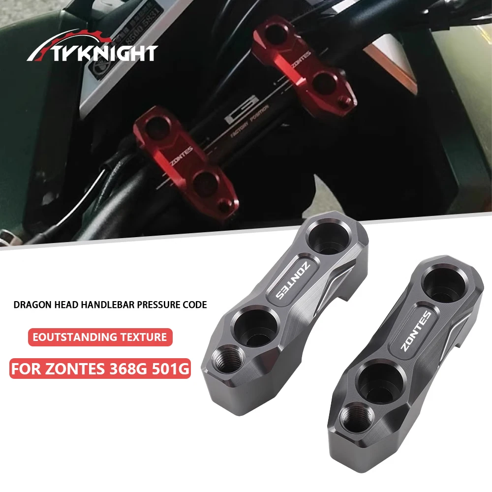 

for Zontes368G 501G modified faucet with extended function, fixed upper cover, aluminum alloy handlebar accessories