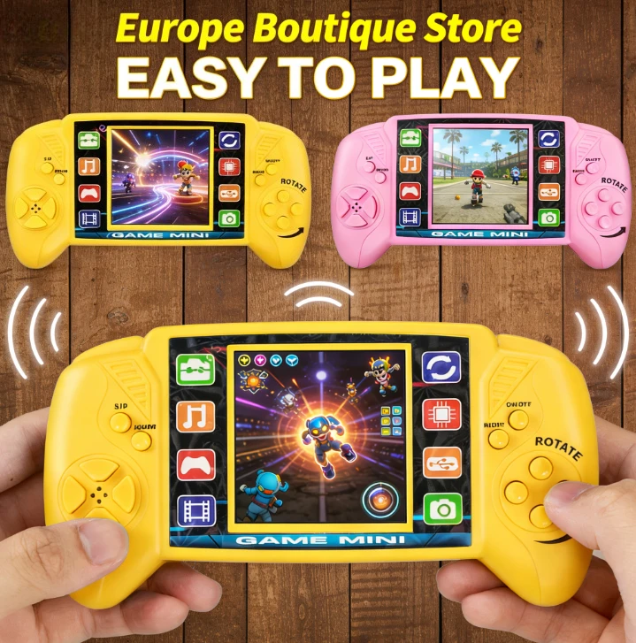 

3.5 Inch Large Screen Pocket Handheld Game Players Classic Retro Game Machine Kids Children Electronic Toys Game Console