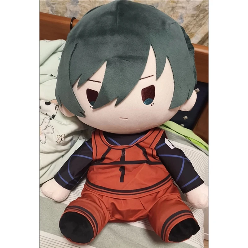 40cm Anime Plush Toys Cartoon Rin Itoshi Bachira Meguru Dress UP Clothes Cosplay Stuffed Doll Plushie Figure Gifts
