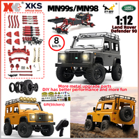 1/12 Scale 4WD RC Rock Crawler Defender 2.4G Remote Control Car MN99S MN98 RTR Version Kids & Adults Toy Truck