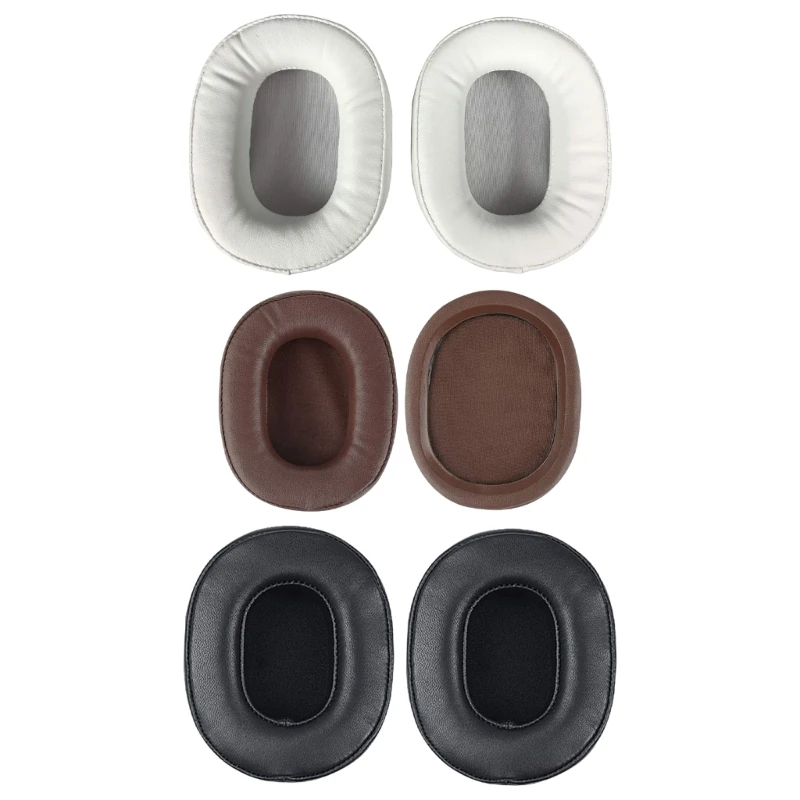 

1Pair Protein Leather Ear Pad Ear Cushions Cover for M50X M40X Headphone N2UB