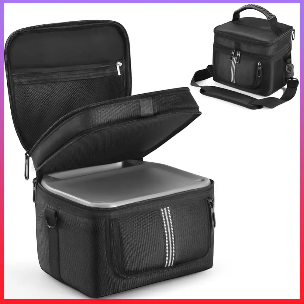 

Чехол для переноски EcoFlow River 2, водонепроницаемая сумка для хранения и транспортировки с плечевым ремнем и ручкой