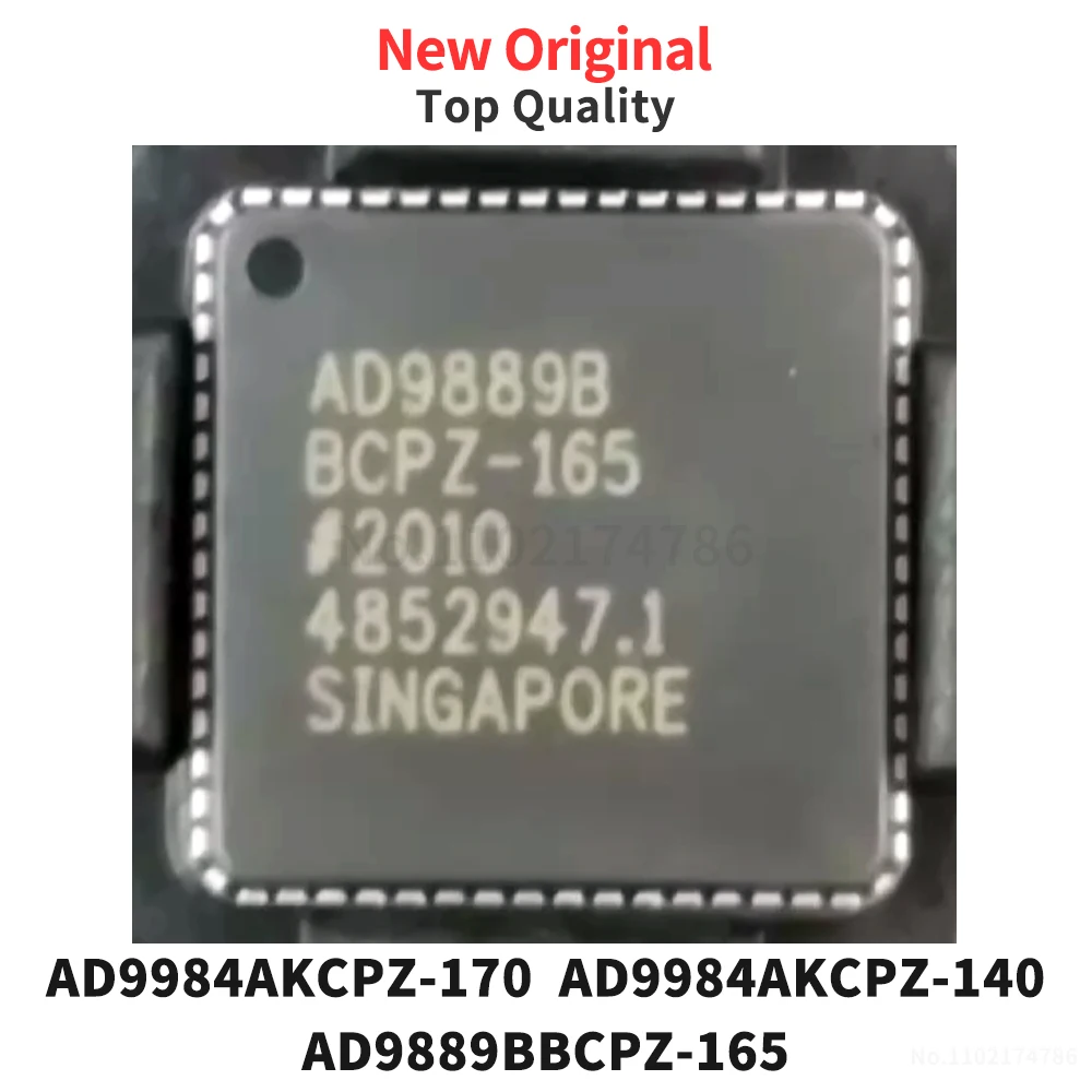 (1 Piece) AD9984AKCPZ-170 AD9984AKCPZ-140 AD9889BBCPZ-165 LFCSP-64 New Original