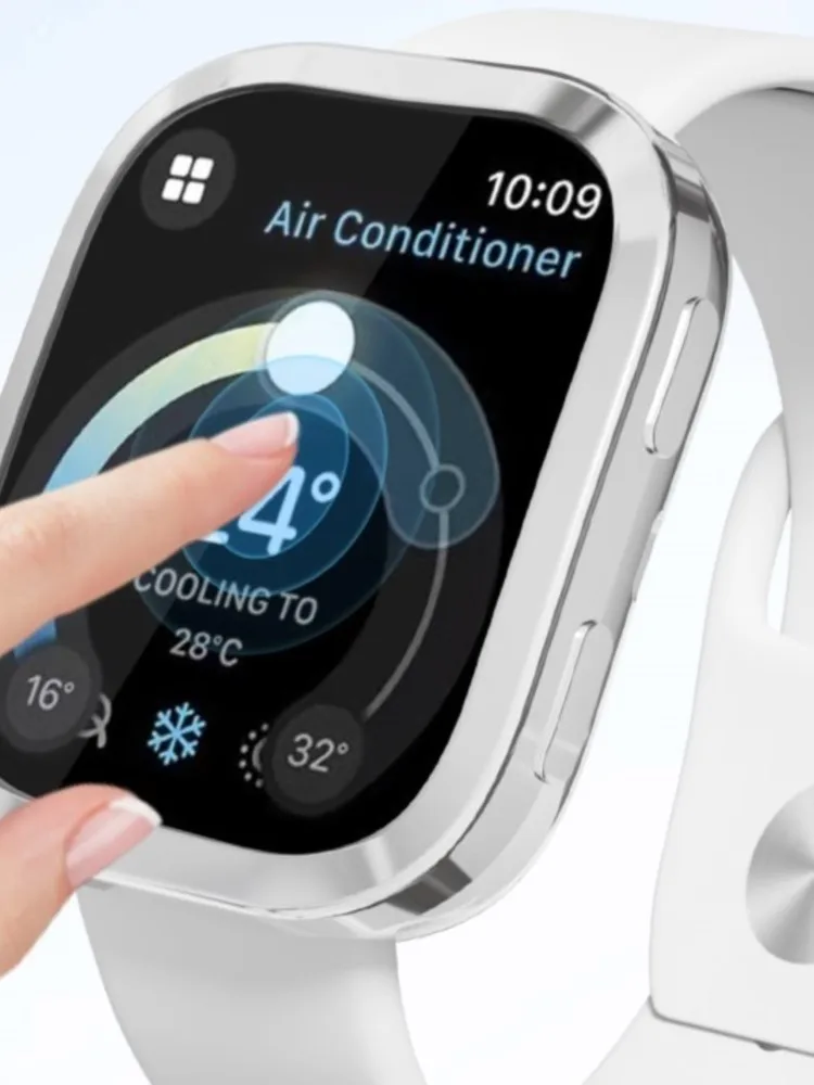 حافظة واقية من مادة TPU بتغطية كاملة وإطار واقي للشاشة وملحقات غطاء ممتص للصدمات لساعة Amazfit Bip 6 الذكية