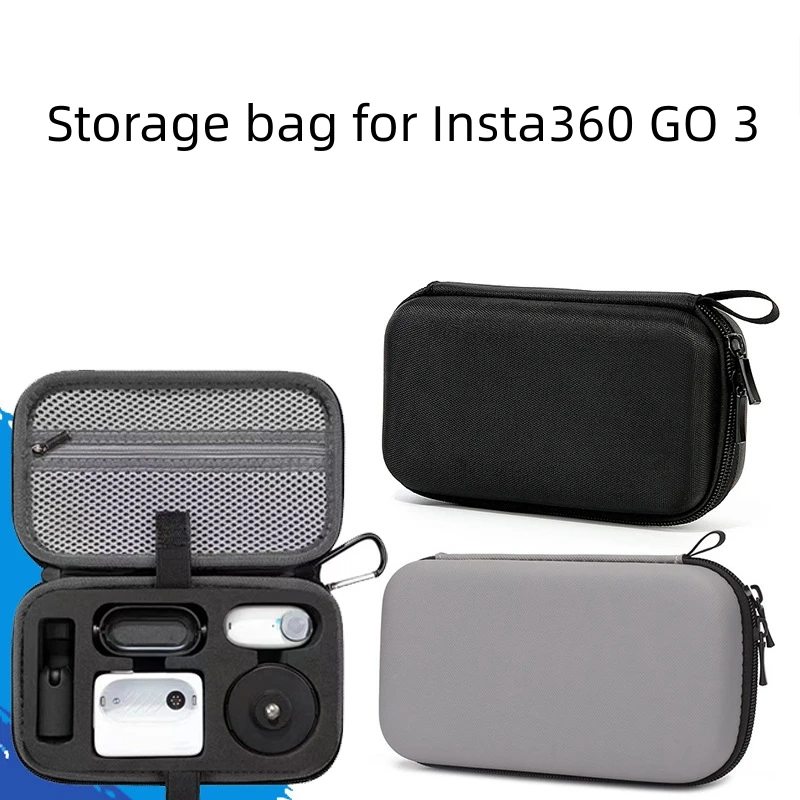 

Mini Storage Bag Carrying Case Handbag Protective Box for Insta360 GO 3 Camera Accessories