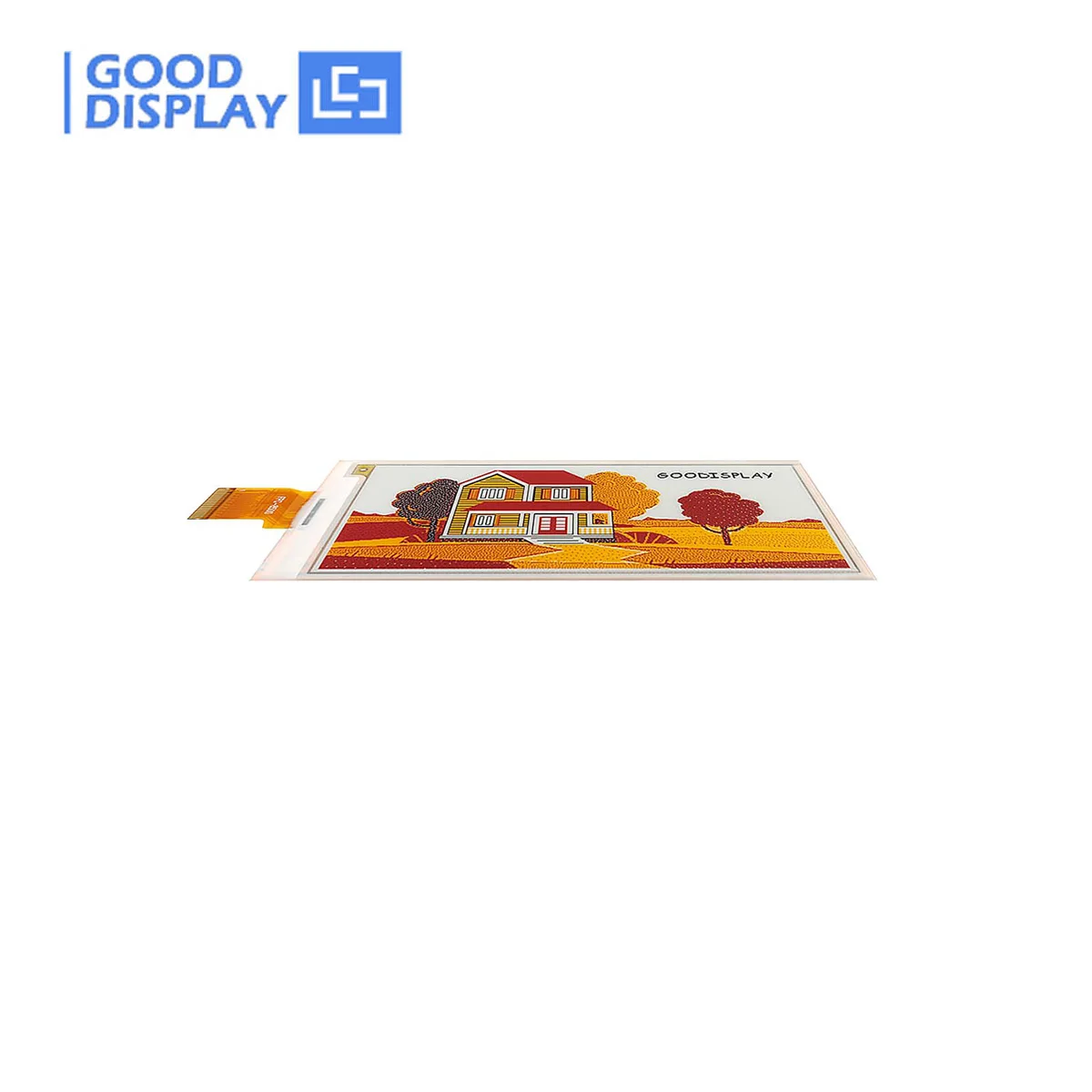 4 色 E インク ディスプレイ 3.5 インチ ブラック ホワイト レッド イエロー 4 色電子ペーパー モジュール 384x184 解像度 SPI インターフェイス、GDEM035F51