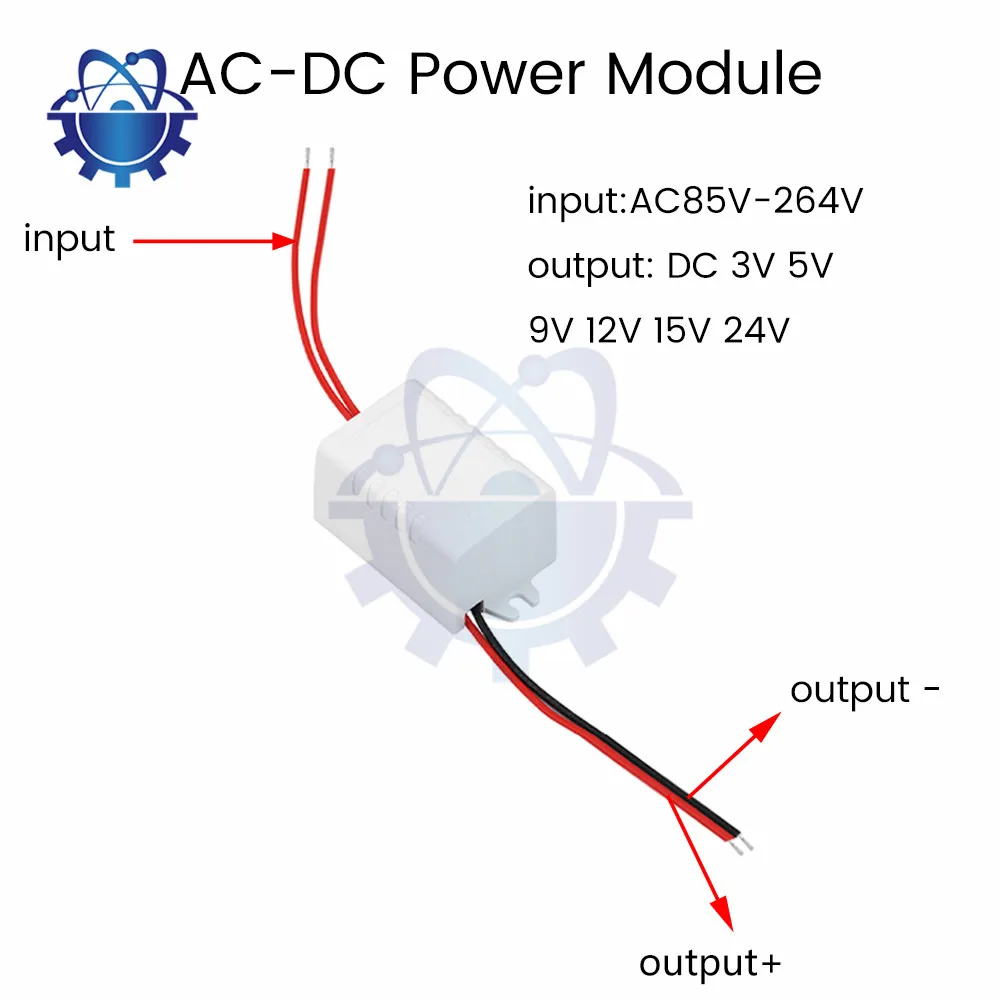 AC100-264V to DC3.3V5V12V24V Switching Power Supply Module Security Monitor LED Power Supply Board