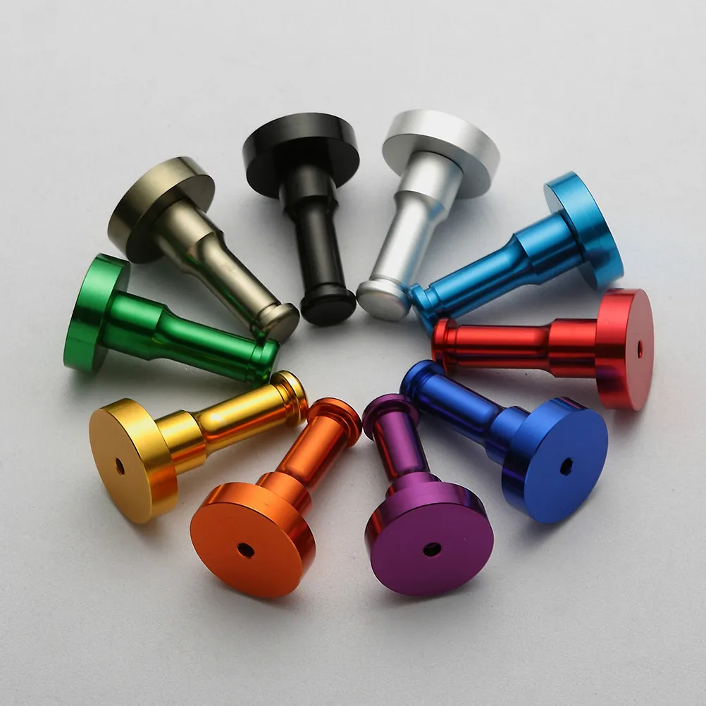 Round Space Aluminum Coat Hooks Sky Mounted Heavy Duty Bathroom Kitchen Towel Robe Hangers Wall Hooks