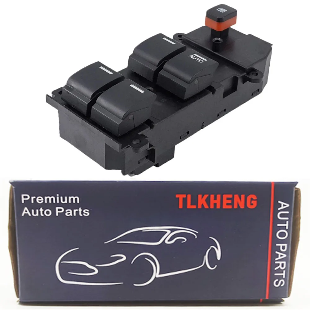 Right Rudder Electric Power Window Master Control Switch 35750-TM5-Z00 for Honda City 2007 2008 2009 2010 2011 2012
