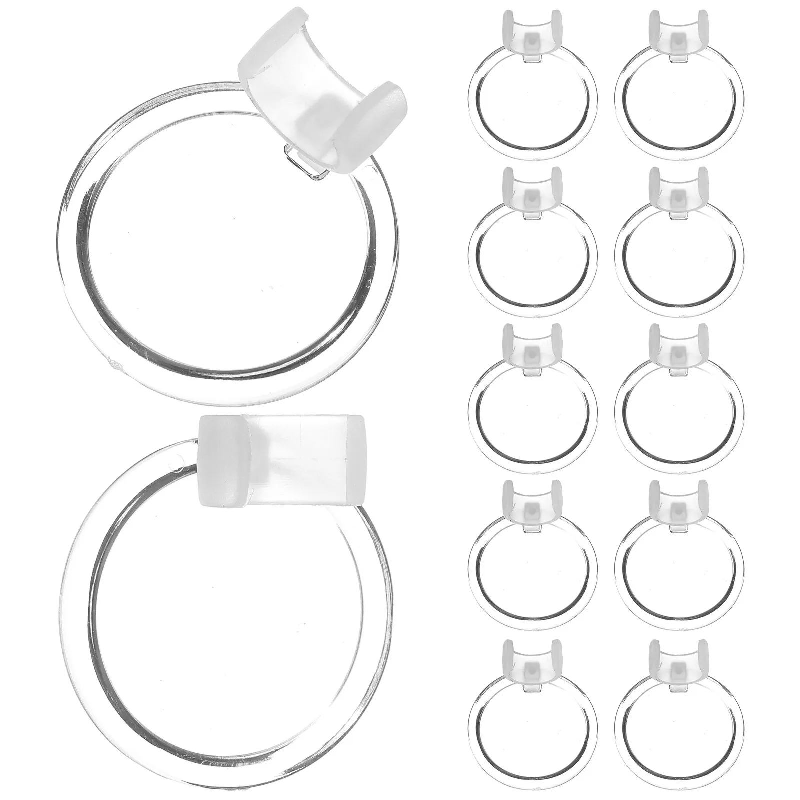 10pcs Diamond Art Pen Holder Magnifier for DIY Painting, Sewing & Hobbies – Compact Plastic Visual Aid Lens