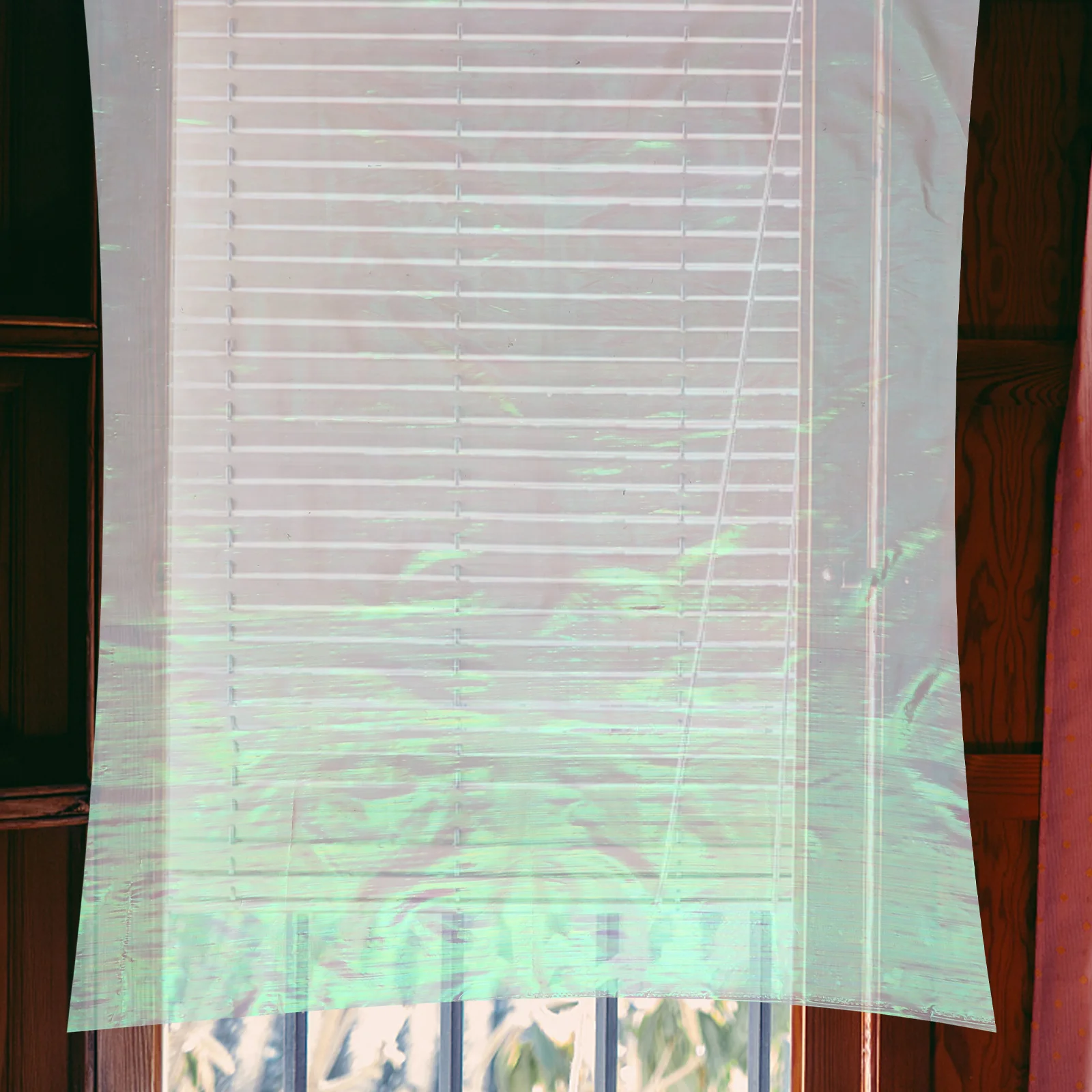 

Rainbow Laser Gradient Fabric Soft Lightweight Wedding Dress Supply Bridal Gown Material Curtain Decor Background