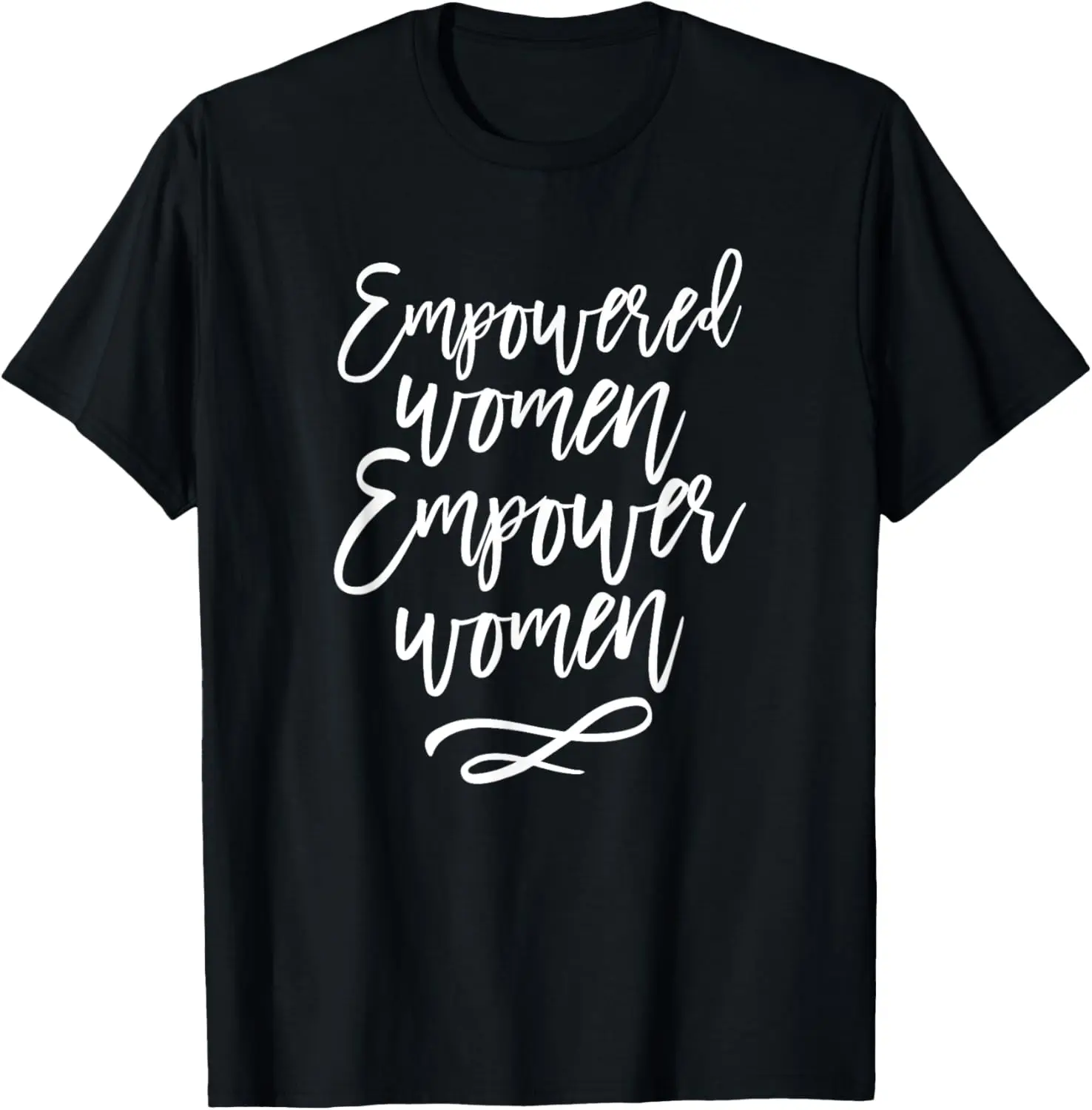 

Женская феминистская футболка Empowered Women Equality