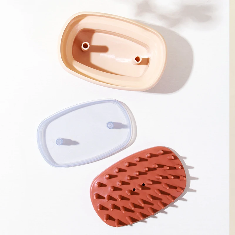 Sikat Pencuci Rambut Silikon Sikat Pijat Kulit Kepala Alat Pencuci Rambut Dewasa Sisir Sampo Sikat Kepala Penggaruk Kulit Kepala Sikat Sampo