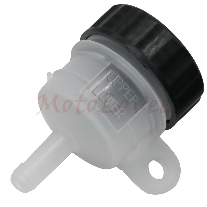 MotoLovee Motorcycle Refit Foot Rear Brake Master Cylinder Tank Oil Cup Fluid Bottle Reservoir