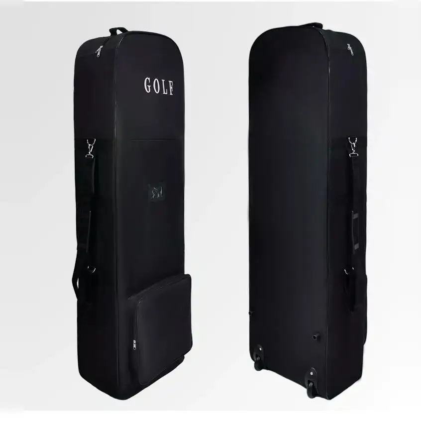 

Golf Air Bag Golf Travel Shipping Bag Jacket with Pulley, Golf Bag Protective Cover Foldable