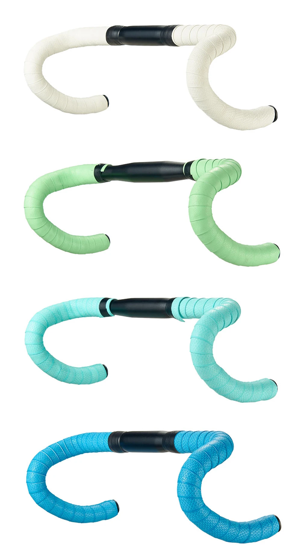 1 paar Rennrad Lenker Band Anti Slip Silica Gel Lenker Band Dämpfung Radfahren Bar Band Fahrrad Zubehör – Detail 7