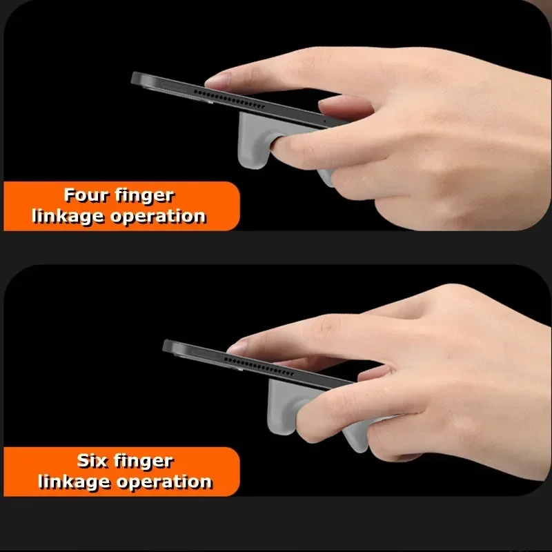 2 Pcs Silicone Handle Bracket for PUBG L1 R1 Gamepad Joystick Controller Grip Holder Hand Rest for IOS IPad Pad Tablet Universal