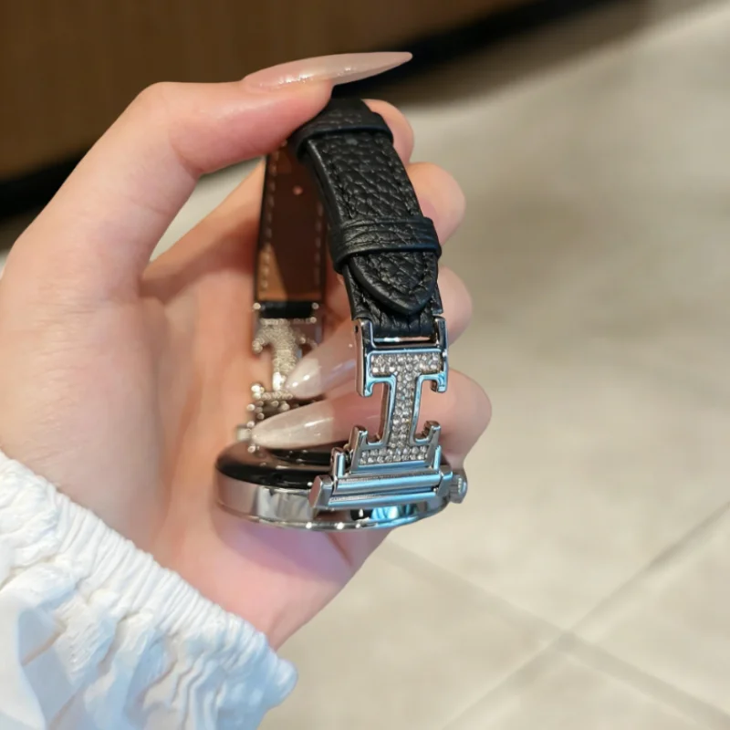 Simple leather strap suitable for Huawei GT5/GT5 Pro/GT4/GT2/3/4 22mm/20mm/18mm fashionable strap