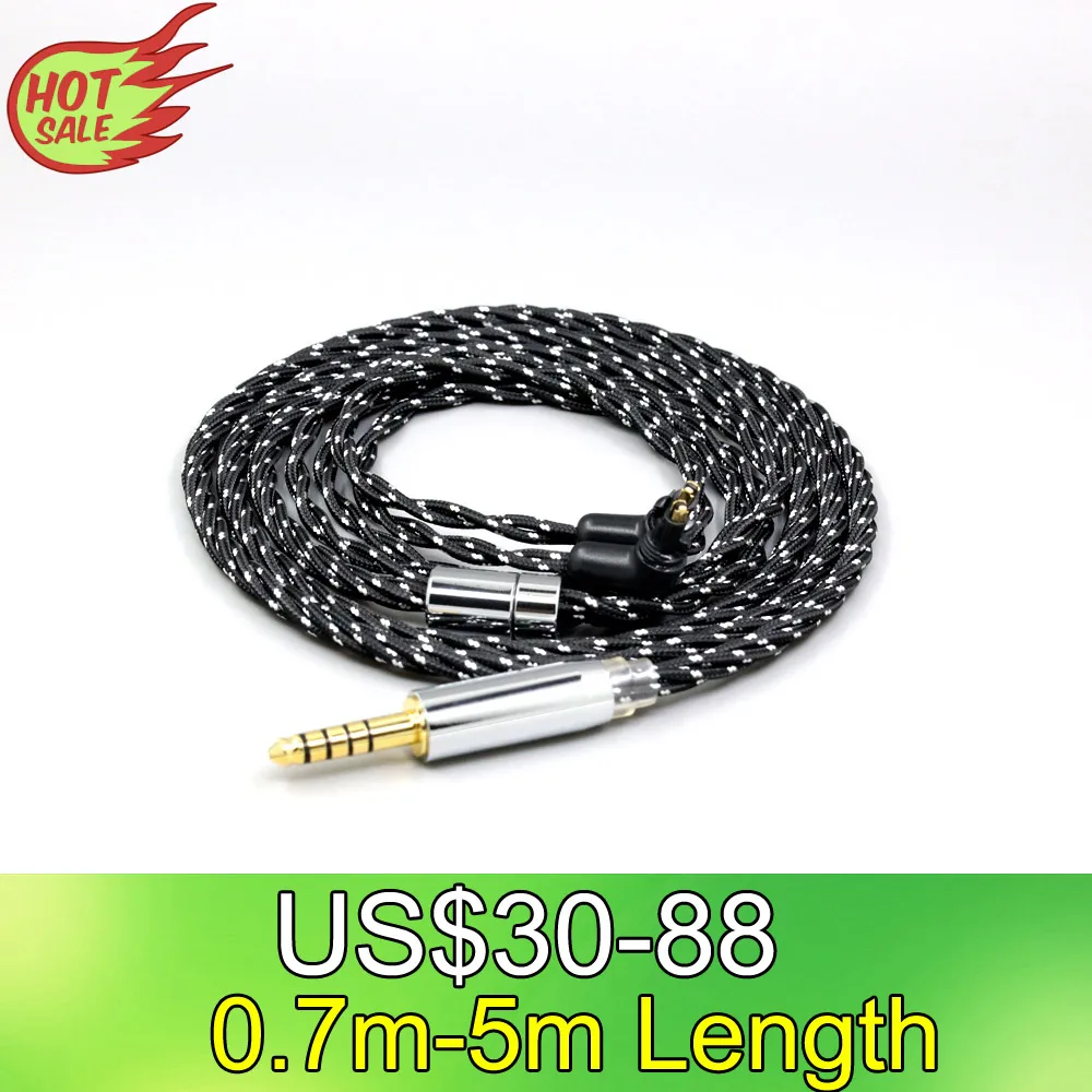 

OCC Mixed OFC Twisting Nylon Earphone Cable For Sony MDR-EX1000 MDR-EX600 MDR-EX800 MDR-7550 LN008719