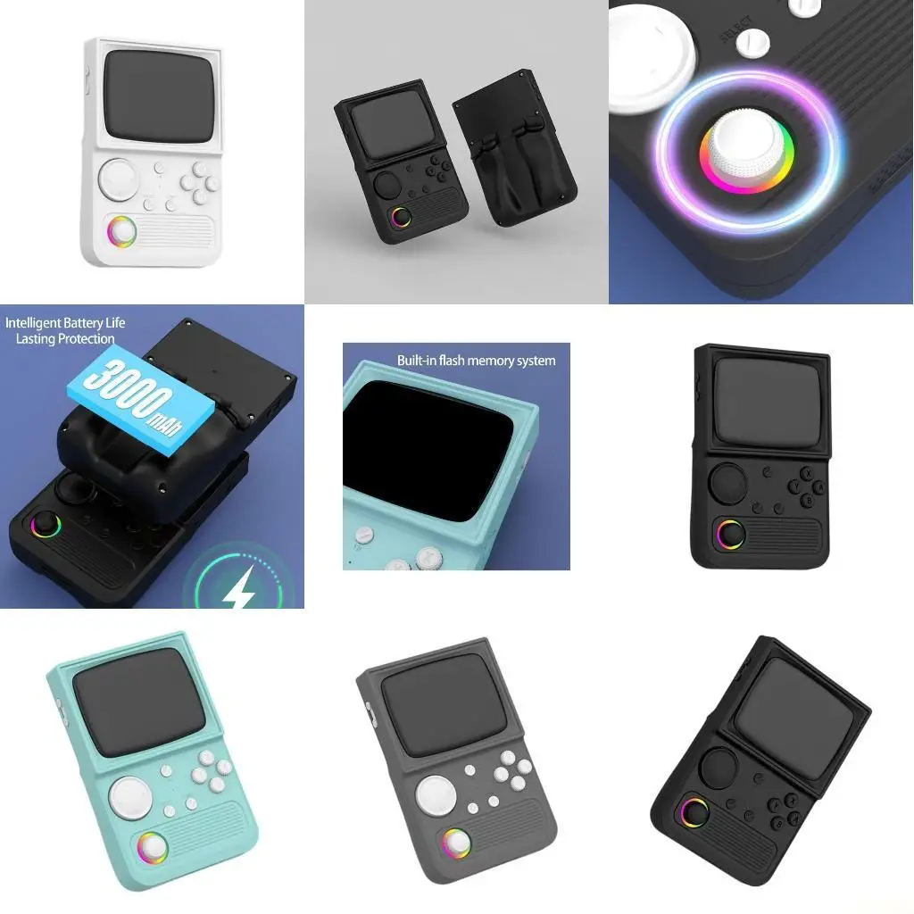 

B03F Портативная консоль с низким энергопотреблением, эргономичный ретро-игровой плеер для детей