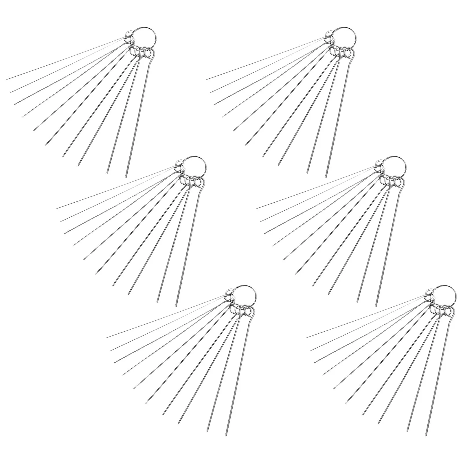

6pcs Welding Nozzle Needles Stainless Steel Solder Threading Tips Tube Brush Cleaning Sewing Tools Carburetor Wires