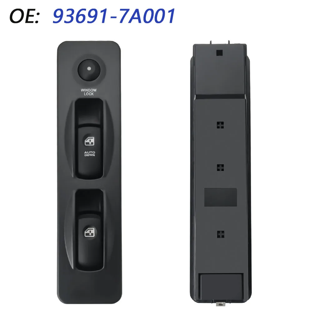 

93691-7A000 Кнопка управления стеклоподъемником для грузовиков JAC Gallop, левая сторона водителя (LHD), номер детали 936917A000