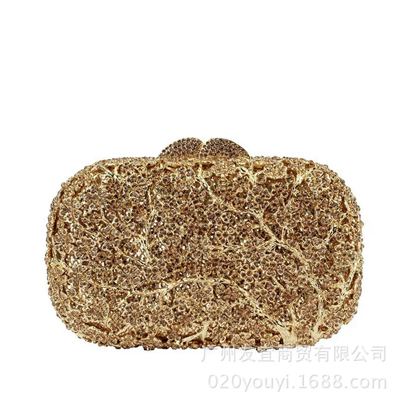 

Сумка-клатч со стразами и бриллиантами, роскошный ужин, банкетный клатч с цветком сливы, вечерний клатч Bolsos Elegantes Para Dama