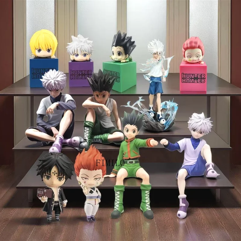 

12.5cm Killua Zoldyck Bubble Pressure Surface Figures HUNTER×HUNTER Doll GON·FREECSS Action Figures PVC Collection Model Toys